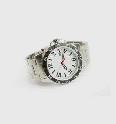 Brushed Steel Watch